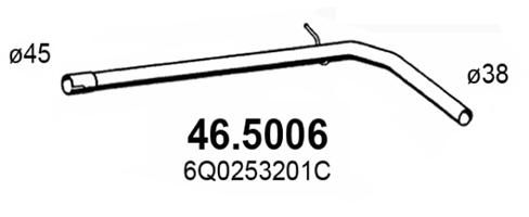 Obrázok Výfukové potrubie ASSO  465006