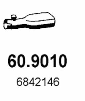 Obrázok Výfukové potrubie ASSO  609010