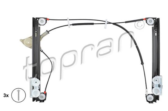 Obrázok Mechanizmus zdvíhania okna TOPRAN  501830
