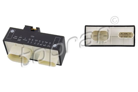 Obrázok Relé, ventilátor chladiača TOPRAN  110825