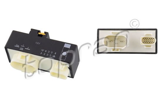 Obrázok Relé, ventilátor chladiača TOPRAN  116620