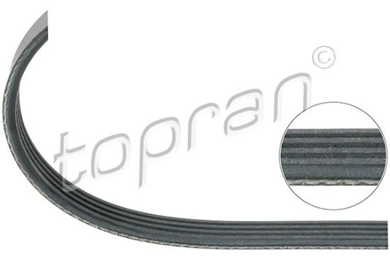 Obrázok Ozubený klinový remeň TOPRAN  500689
