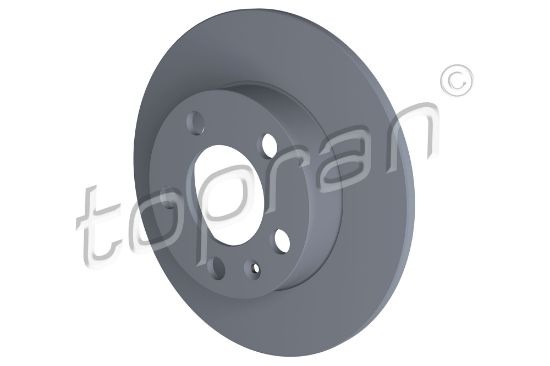 Obrázok Brzdový kotúč TOPRAN COATED 107683