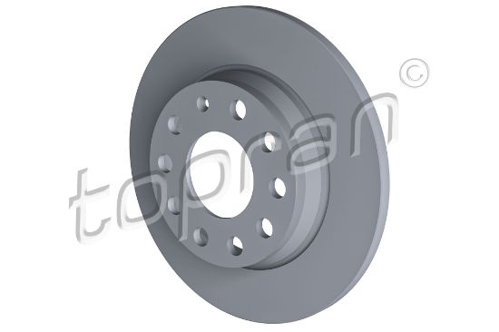 Obrázok Brzdový kotúč TOPRAN COATED 109527