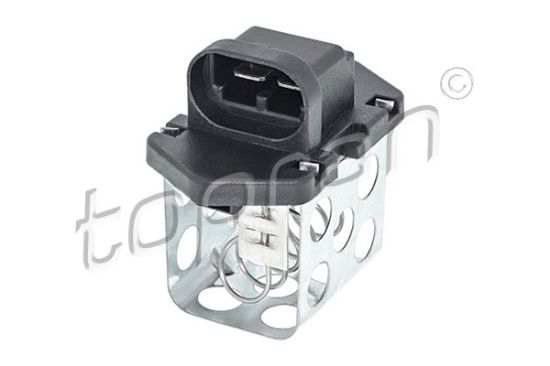 Obrázok Predradný odpor elektromotora ventilátoru TOPRAN  701415