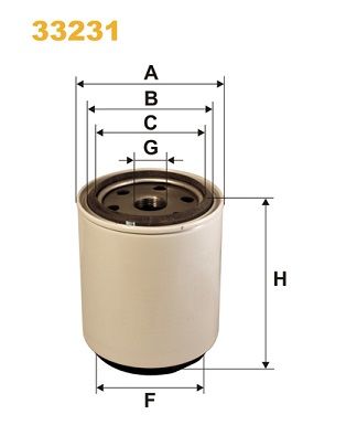 Obrázok Palivový filter WIX FILTERS  33231
