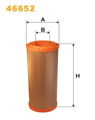 Obrázok Vzduchový filter WIX FILTERS  46652