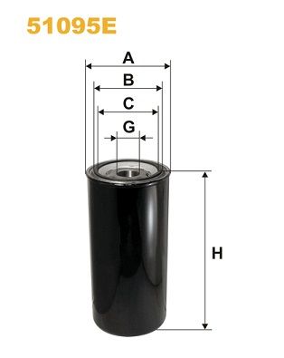 Obrázok Olejový filter WIX FILTERS  51095E