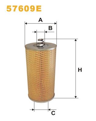 Obrázok Olejový filter WIX FILTERS  57609E