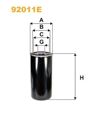 Obrázok Olejový filter WIX FILTERS  92011E