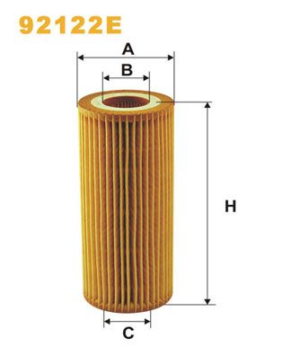 Obrázok Hydraulický filter automatickej prevodovky WIX FILTERS  92122E