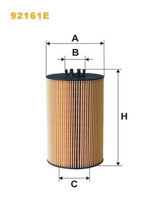 Obrázok Olejový filter WIX FILTERS  92161E