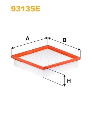 Obrázok Filter vnútorného priestoru WIX FILTERS  93135E