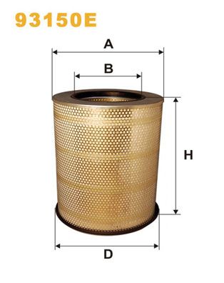Obrázok Vzduchový filter WIX FILTERS  93150E