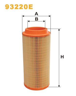 Obrázok Vzduchový filter WIX FILTERS  93220E