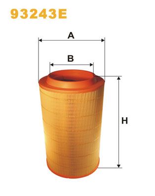 Obrázok Vzduchový filter WIX FILTERS  93243E