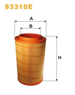 Obrázok Vzduchový filter WIX FILTERS  93310E