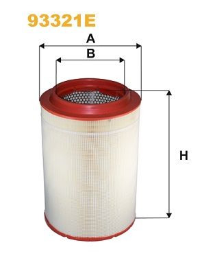 Obrázok Vzduchový filter WIX FILTERS  93321E