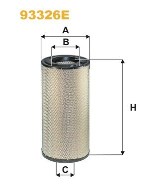 Obrázok Vzduchový filter WIX FILTERS  93326E