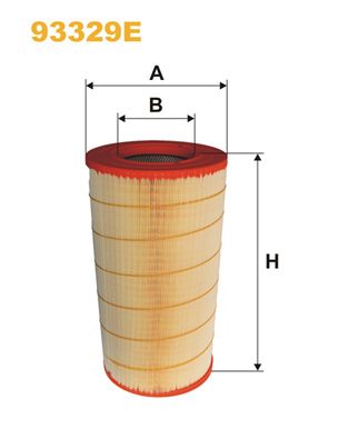 Obrázok Vzduchový filter WIX FILTERS  93329E