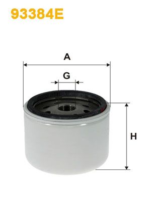 Obrázok Vzduchový filter turbodúchadla WIX FILTERS  93384E