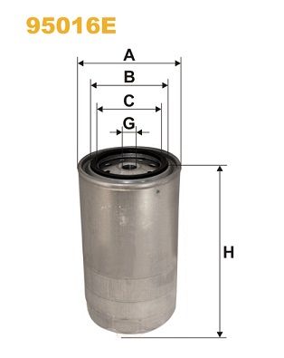 Obrázok Palivový filter WIX FILTERS  95016E