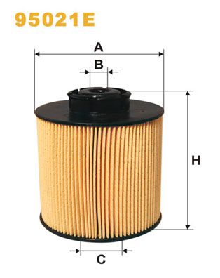 Obrázok Palivový filter WIX FILTERS  95021E