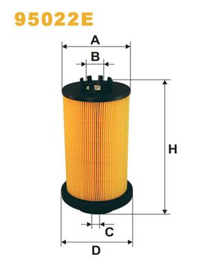 Obrázok Palivový filter WIX FILTERS  95022E