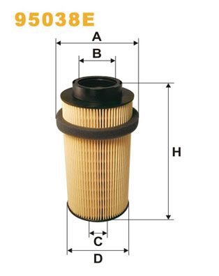 Obrázok Palivový filter WIX FILTERS  95038E