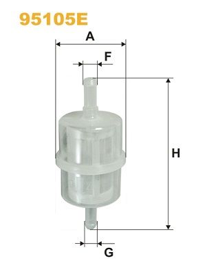 Obrázok Palivový filter WIX FILTERS  95105E