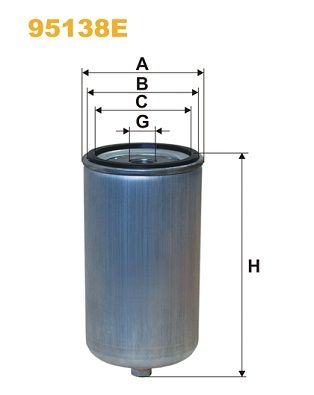 Obrázok Palivový filter WIX FILTERS  95138E