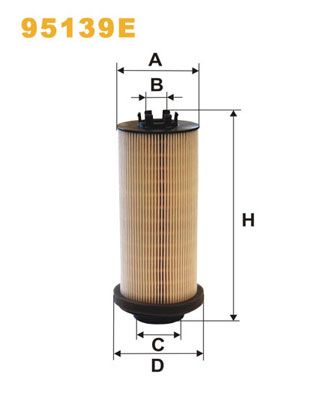 Obrázok Palivový filter WIX FILTERS  95139E