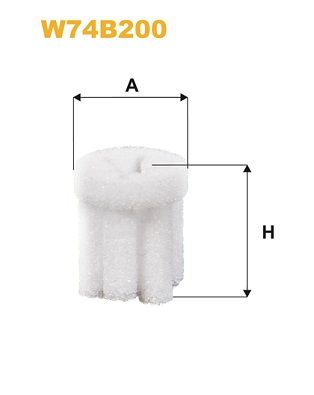 Obrázok Filter močoviny WIX FILTERS  W74B200