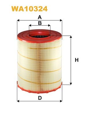 Obrázok Vzduchový filter WIX FILTERS  WA10324