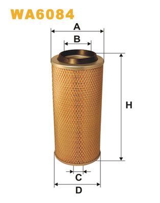 Obrázok Vzduchový filter WIX FILTERS  WA6084
