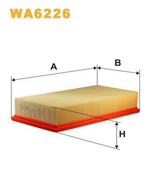 Obrázok Vzduchový filter WIX FILTERS  WA6226