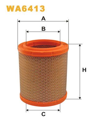 Obrázok Vzduchový filter WIX FILTERS  WA6413