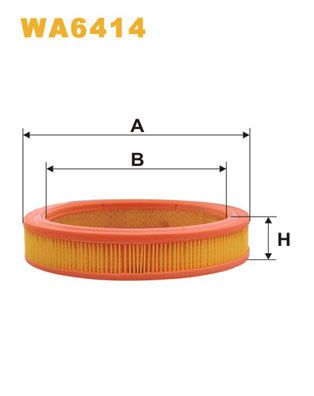 Obrázok Vzduchový filter WIX FILTERS  WA6414