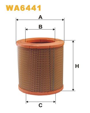 Obrázok Vzduchový filter WIX FILTERS  WA6441