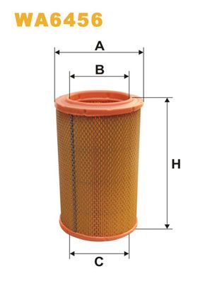 Obrázok Vzduchový filter WIX FILTERS  WA6456