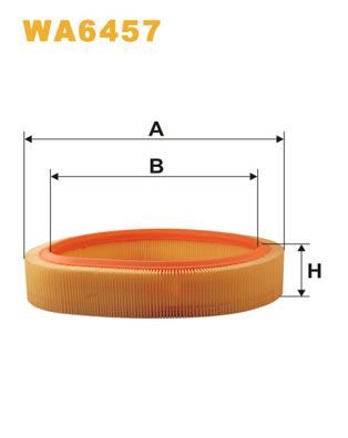 Obrázok Vzduchový filter WIX FILTERS  WA6457