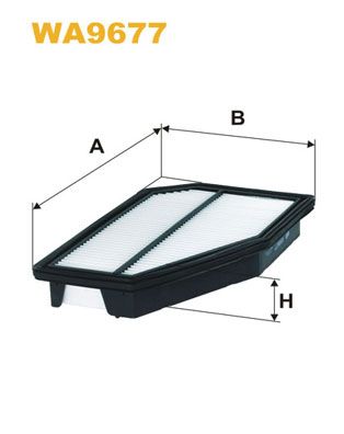 Obrázok Vzduchový filter WIX FILTERS  WA9677