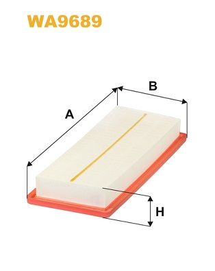 Obrázok Vzduchový filter WIX FILTERS  WA9689