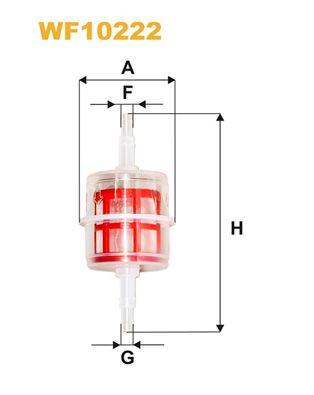 Obrázok Palivový filter WIX FILTERS  WF10222