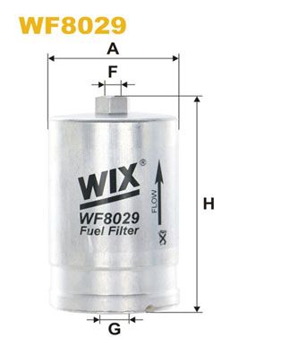 Obrázok Palivový filter WIX FILTERS  WF8029