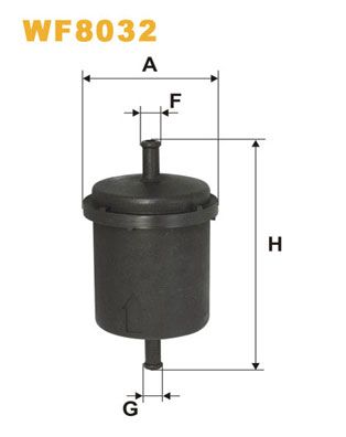 Obrázok Palivový filter WIX FILTERS  WF8032
