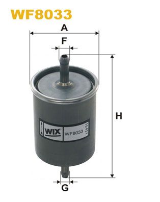 Obrázok Palivový filter WIX FILTERS  WF8033