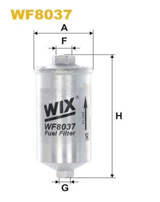 Obrázok Palivový filter WIX FILTERS  WF8037