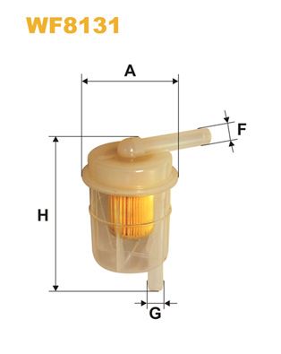 Obrázok Palivový filter WIX FILTERS  WF8131