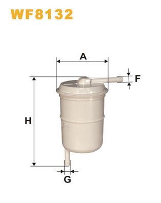 Obrázok Palivový filter WIX FILTERS  WF8132